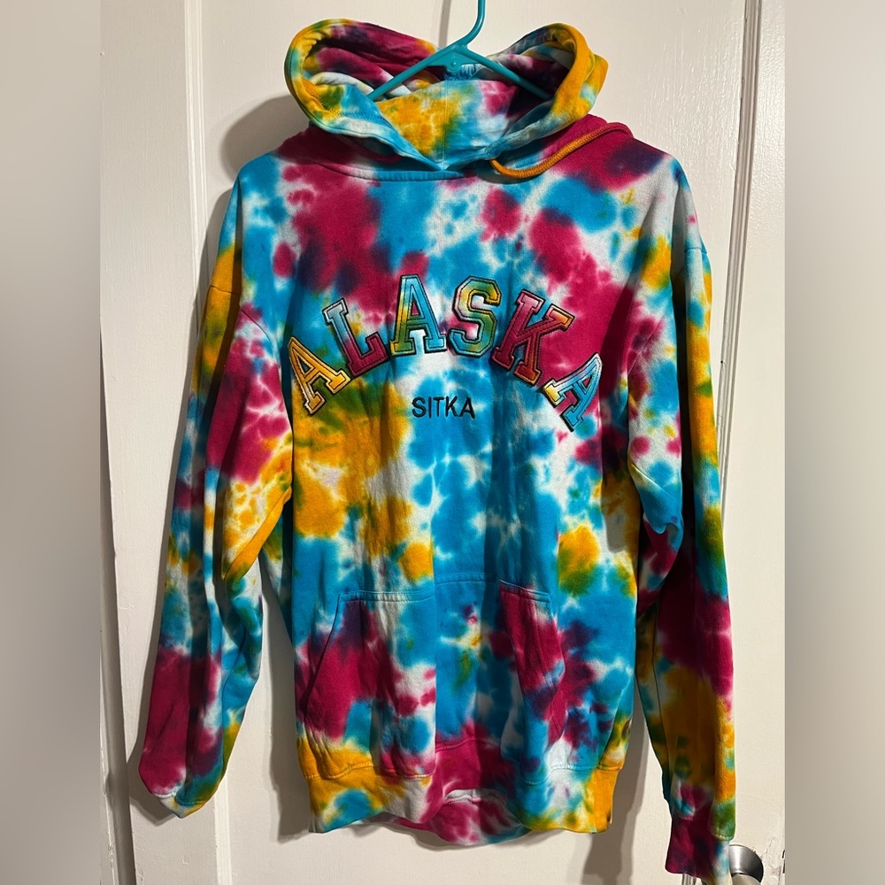 Tye dyed Alaska Hoodie